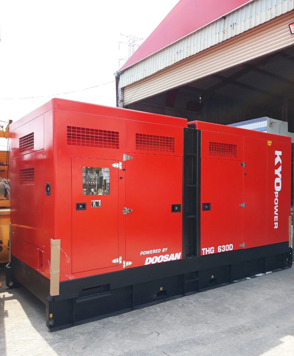Máy Phát Điện Doosan 600kVA