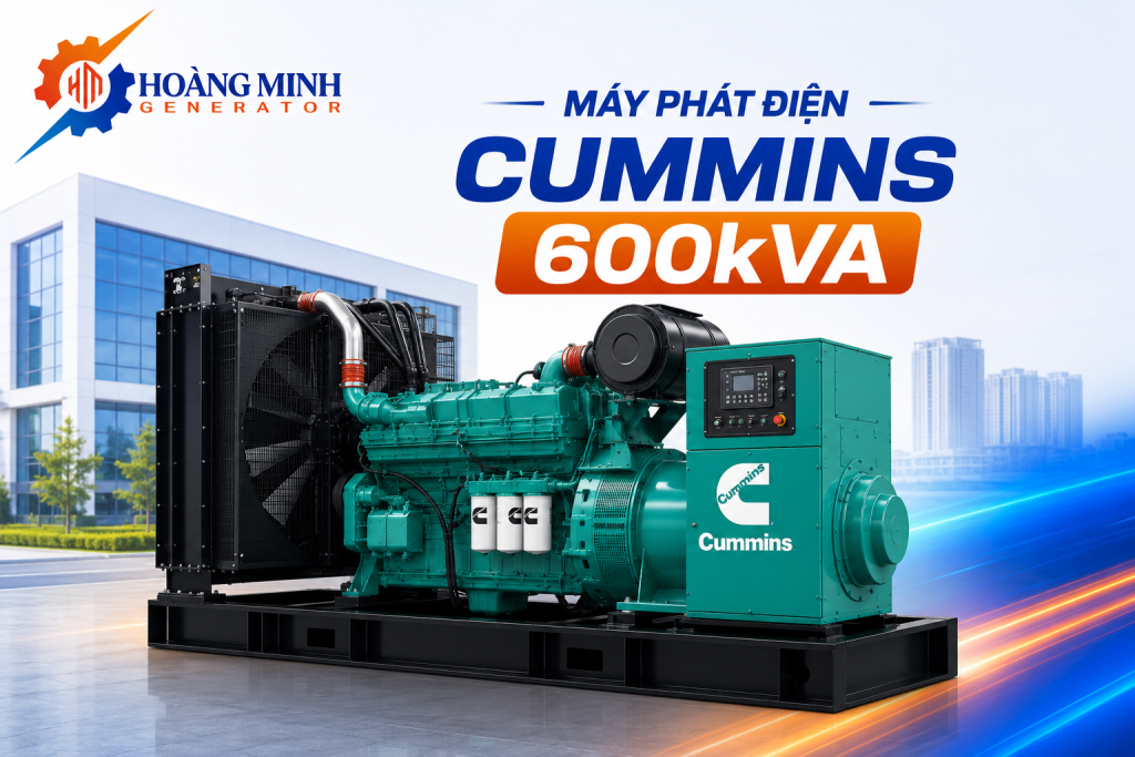 Máy Phát Điện Cummins 600kVA