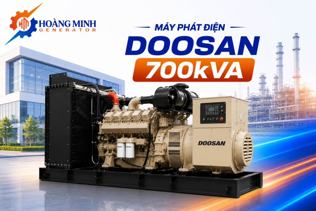 Máy Phát Điện Doosan 700kVA