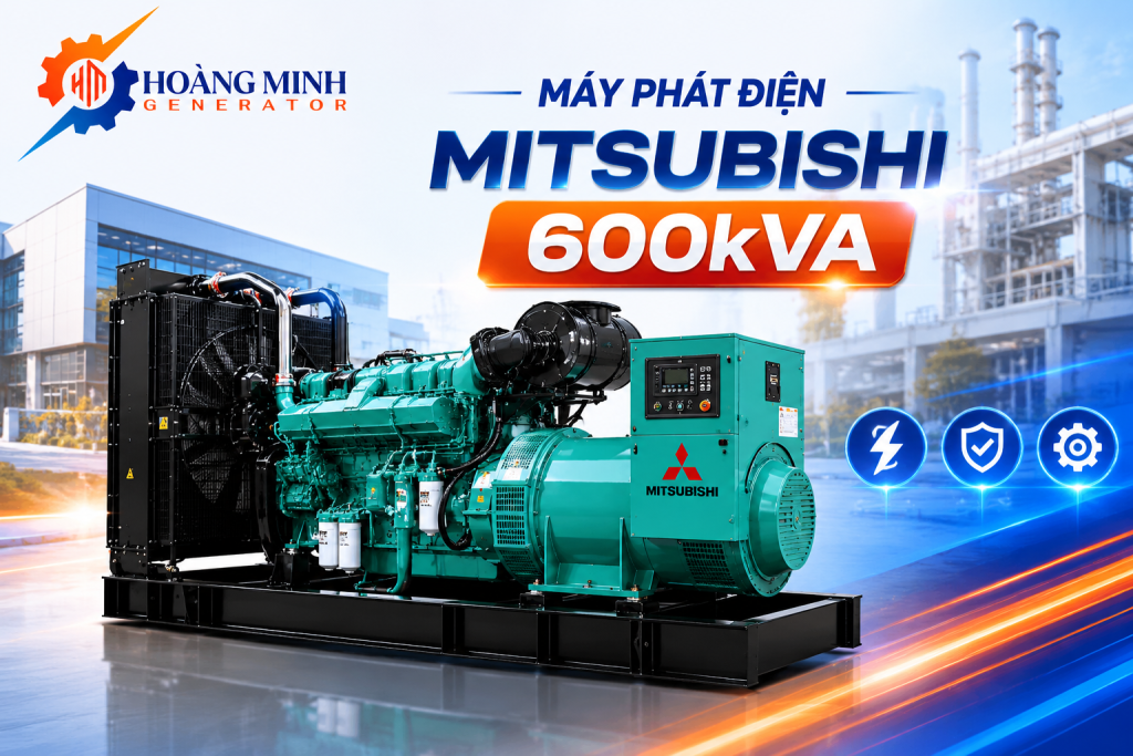 Máy Phát Điện Mitsubishi 600kVA