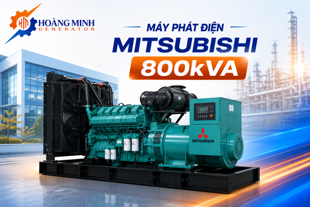 Máy Phát Điện Mitsubishi 800kVA